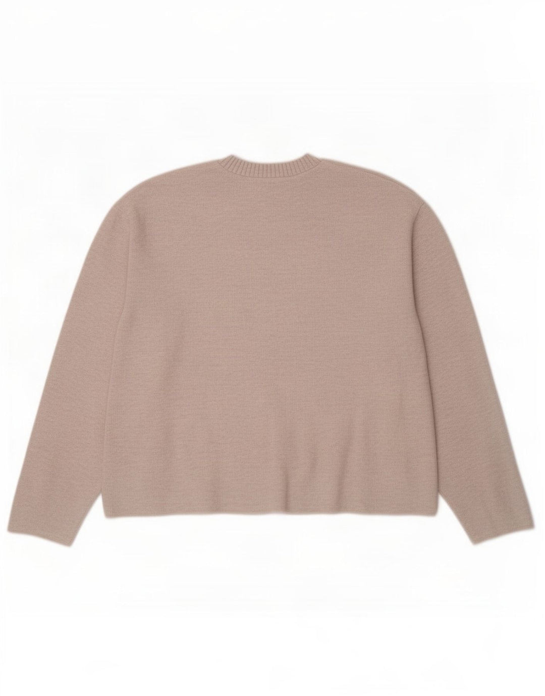 Zara Damebluse Top UK 14 Medium Beige Polyester
