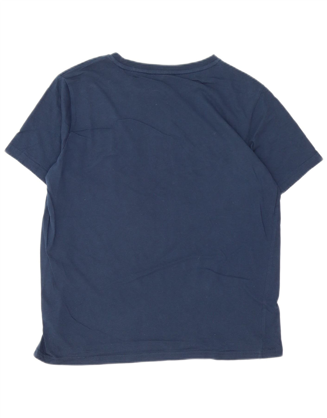 Bear Herre grafisk T-shirt Top Lille marineblå bomuld