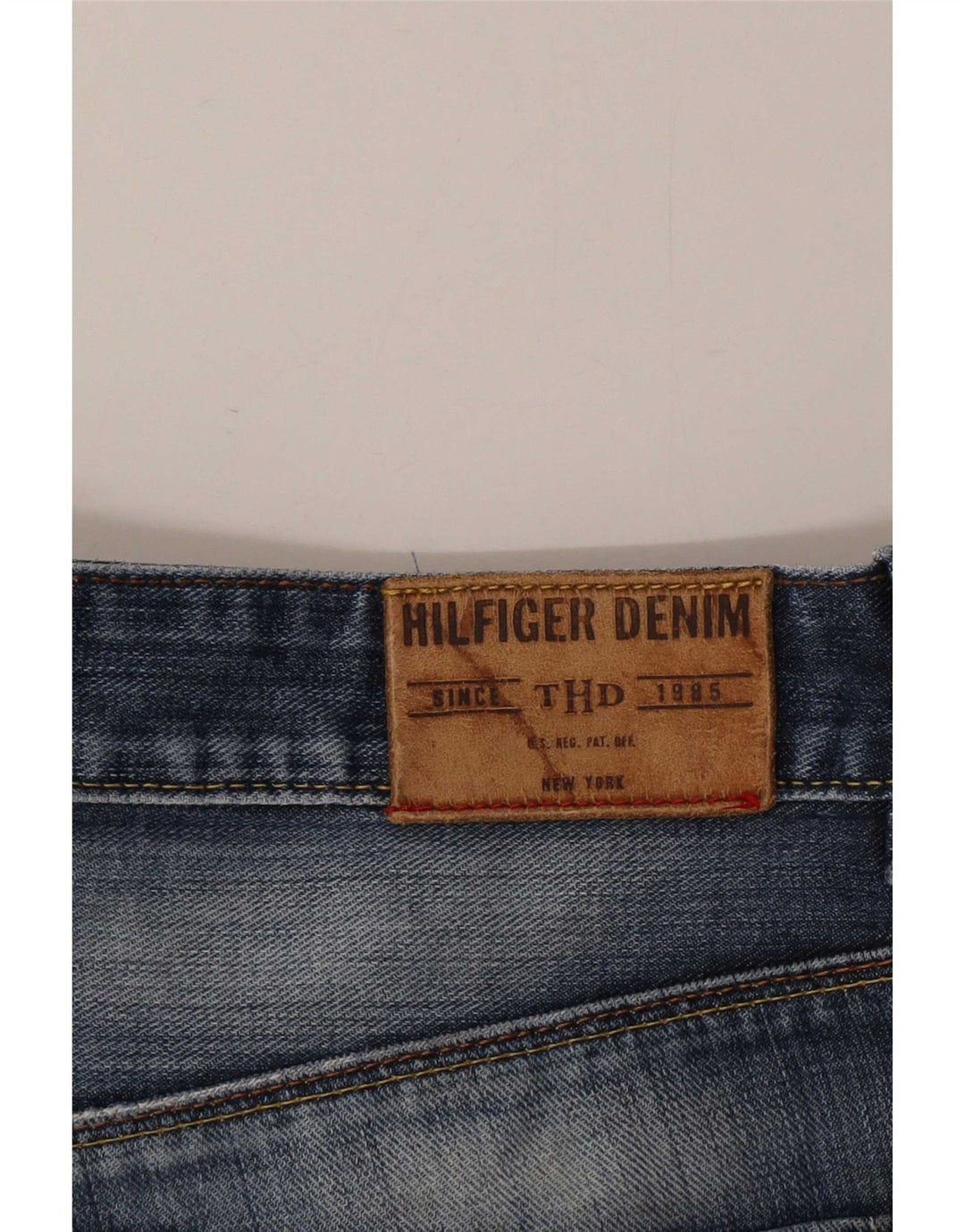 Tommy Hilfiger Straight Jeans til mænd W34 L32 Blå