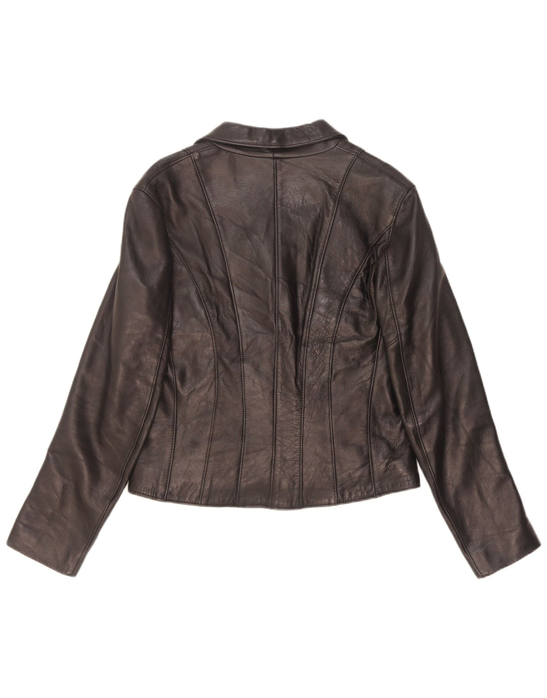 Vintage dame læderjakke IT 46 Large Black