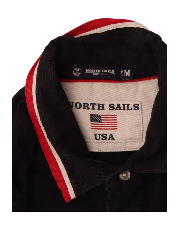 North Sails Herre langærmet poloshirt Medium Navyblå Bomuld