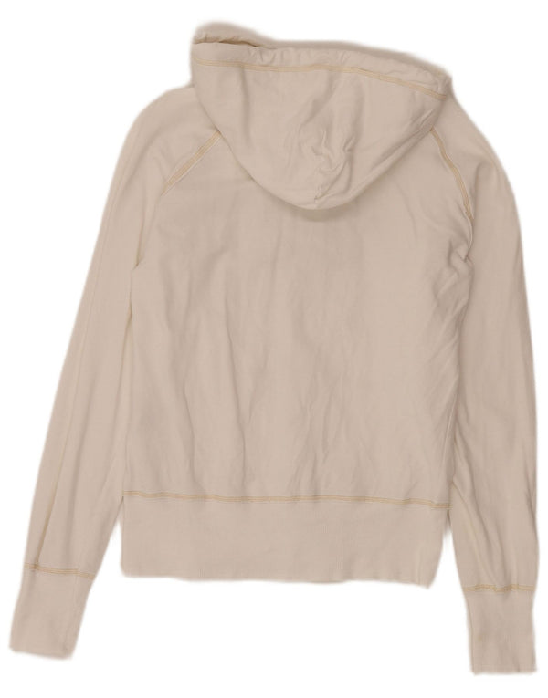 Lee Dame Grafisk Hættetrøje Sweater UK 10 Small White