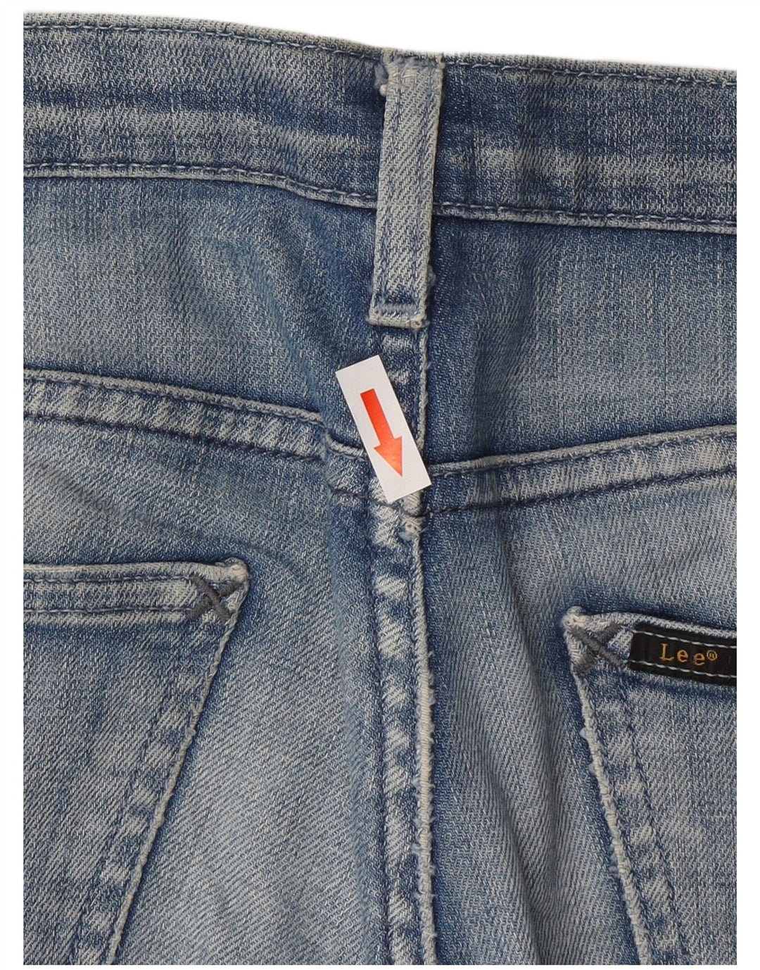 Lee Herre Lowell Denim Shorts W30 Medium Blue Bomuld