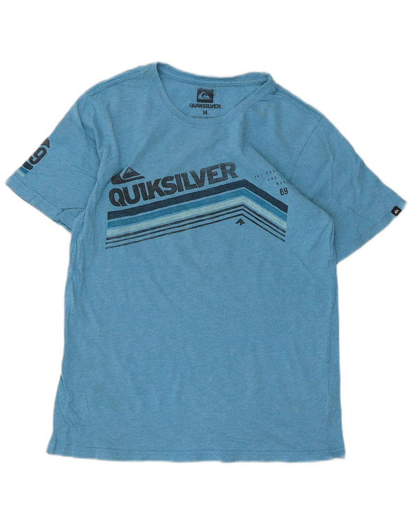 Quiksilver drenge grafisk t-shirt top 13-14 år blå bomuld