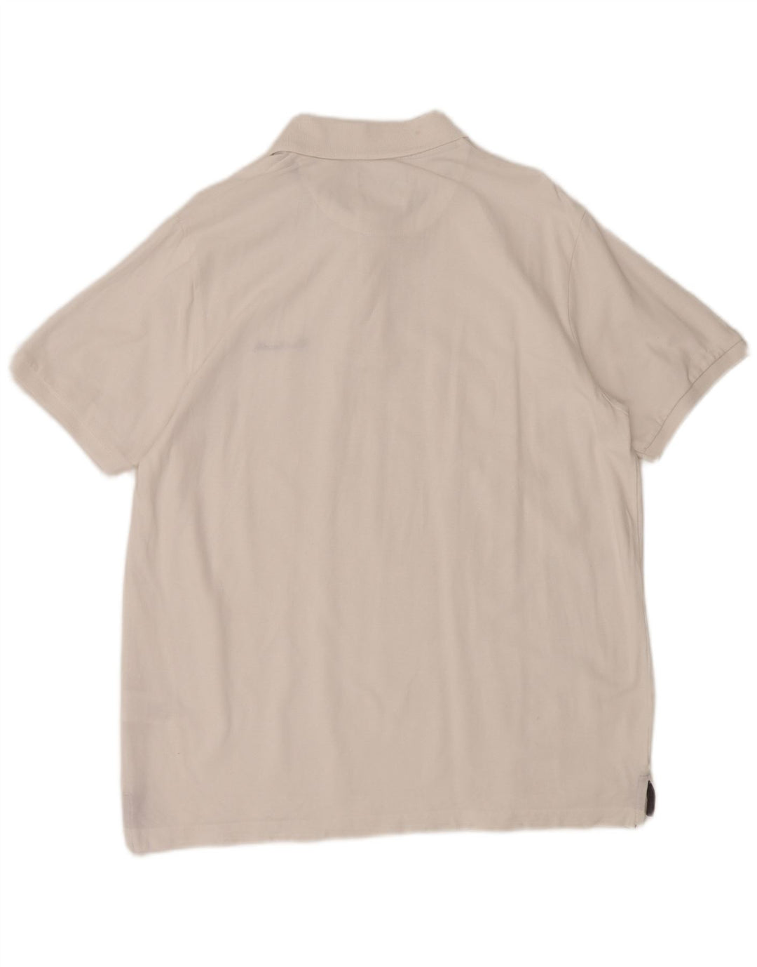 Pierre Cardin herre poloshirt XL hvid bomuld