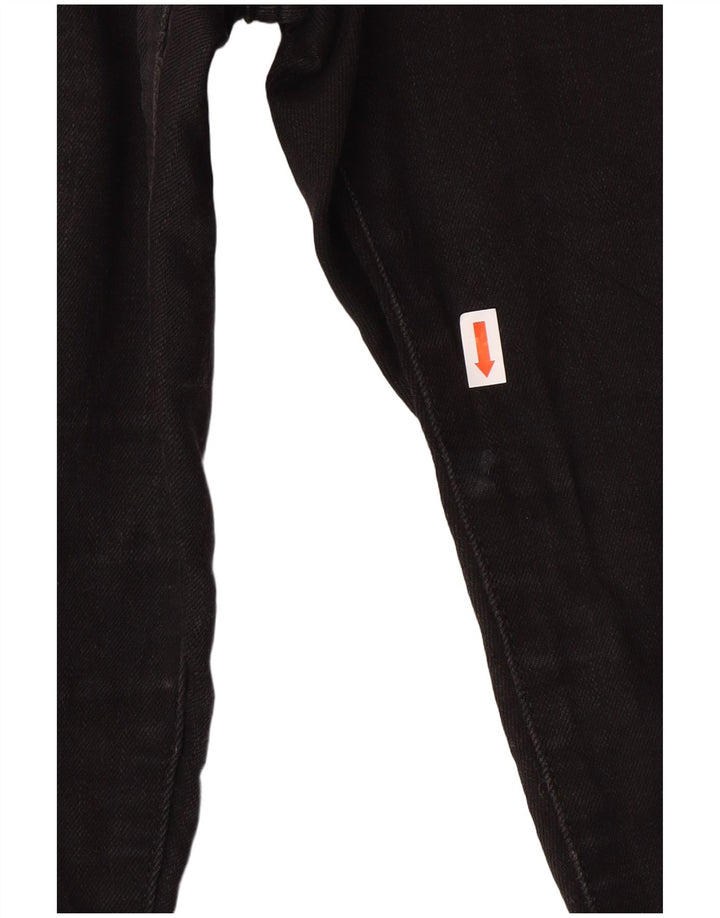 LEVI'S Dame 711 Skinny Jeans W30 L30 Sort Bomuld