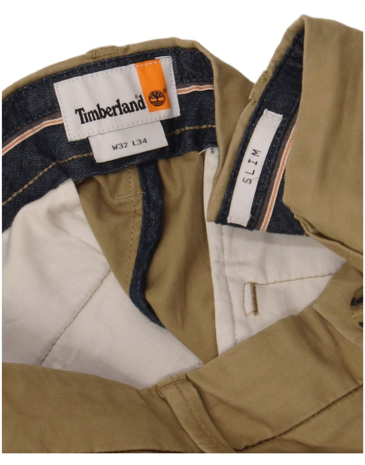 Timberland Herre Slim Chino Bukser W32 L30 Beige