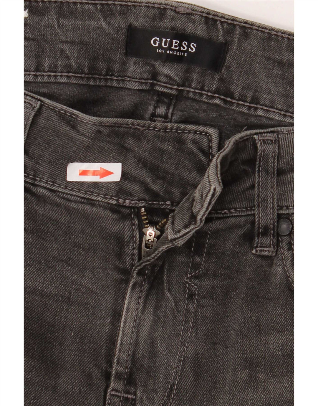 Guess Herre Angels Slim Jeans W30 L32 Grå Bomuld