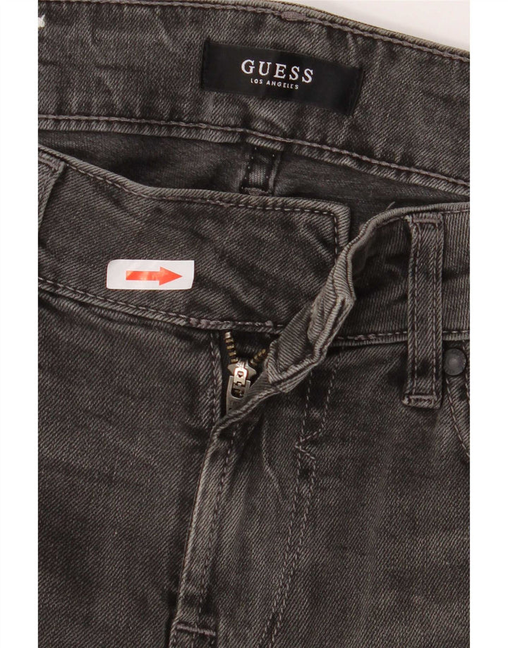 Guess Herre Angels Slim Jeans W30 L32 Grå Bomuld