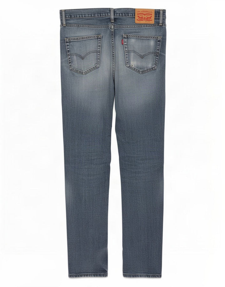 Levi's Herre 511 Slim Jeans W33 L34 Blå Bomuld