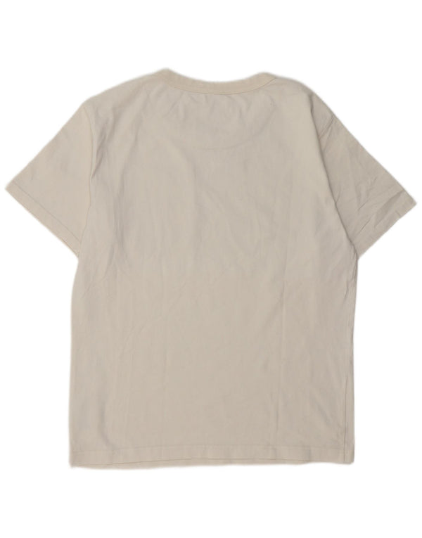 New Balance Herre T-Shirt Top Medium Hvid Bomuld