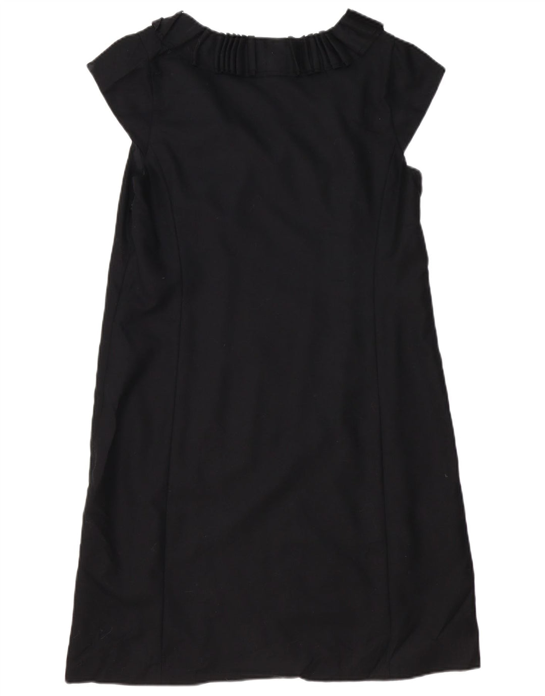J. CREW Dame A-Line Kjole US 12 Stor sort uld