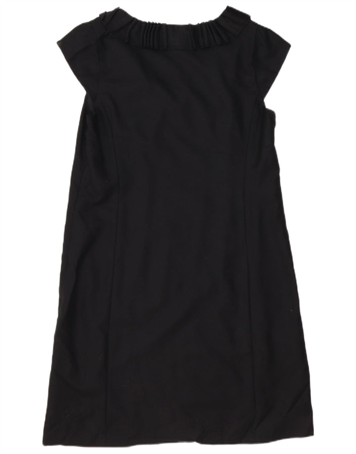 J. CREW Dame A-Line Kjole US 12 Stor sort uld