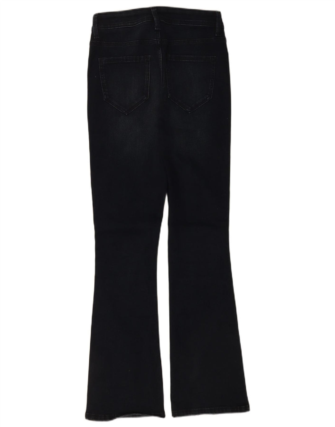 Marks & Spencer Dame Slim Flared Jeans UK 8 Small W26 L28 Navy Blue