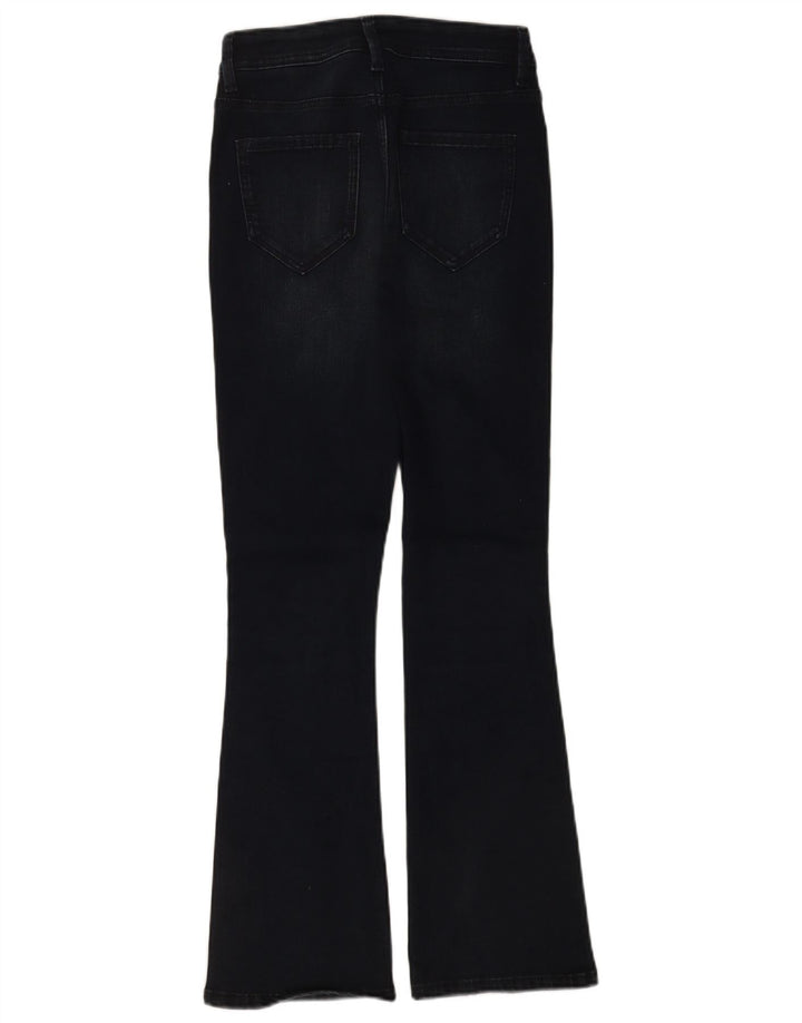 Marks & Spencer Dame Slim Flared Jeans UK 8 Small W26 L28 Navy Blue