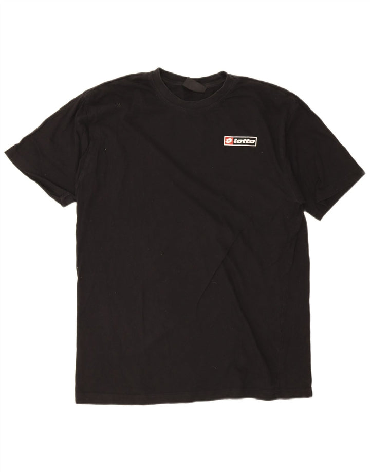 Lotto Herre T-Shirt Top Stor Sort