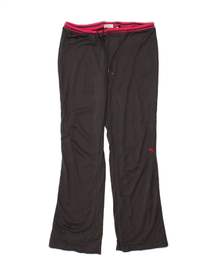 PUMA Womens Tracksuit Trousers UK 14 Large Grey Polyester Vintage Puma and Second-Hand Puma from Messina Hembry 