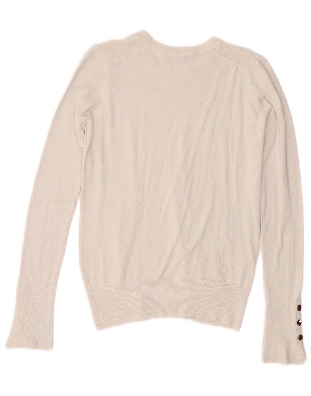 Zara Dame sweater med rund hals DK 10 Small White