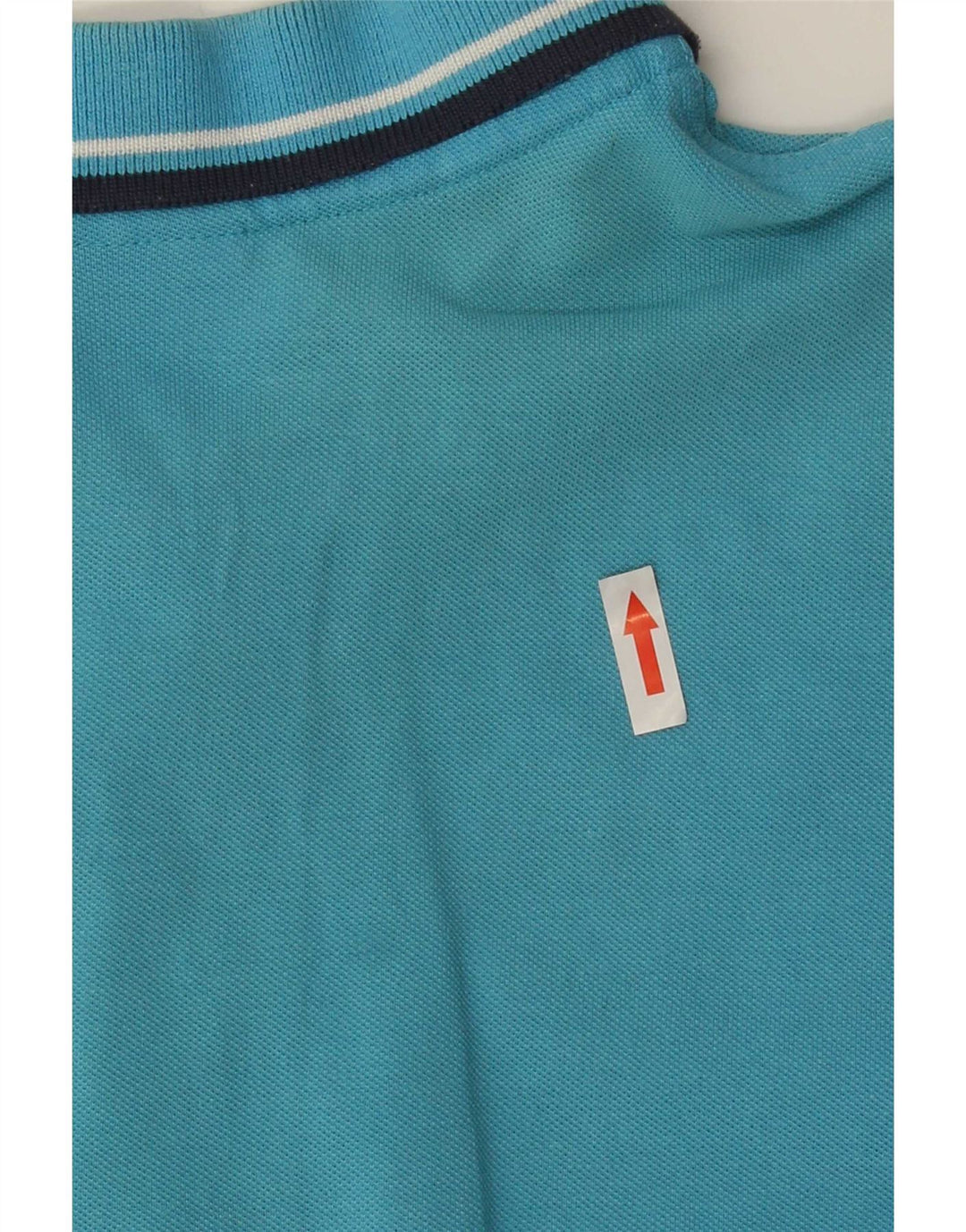 Lotto Herre poloshirt Medium blå stribet bomuld