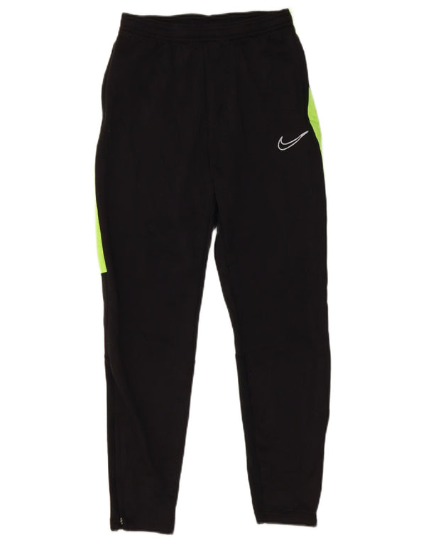 Nike Boys Dri Fit træningsdragt bukser 12-13 år Large Black Colourblock