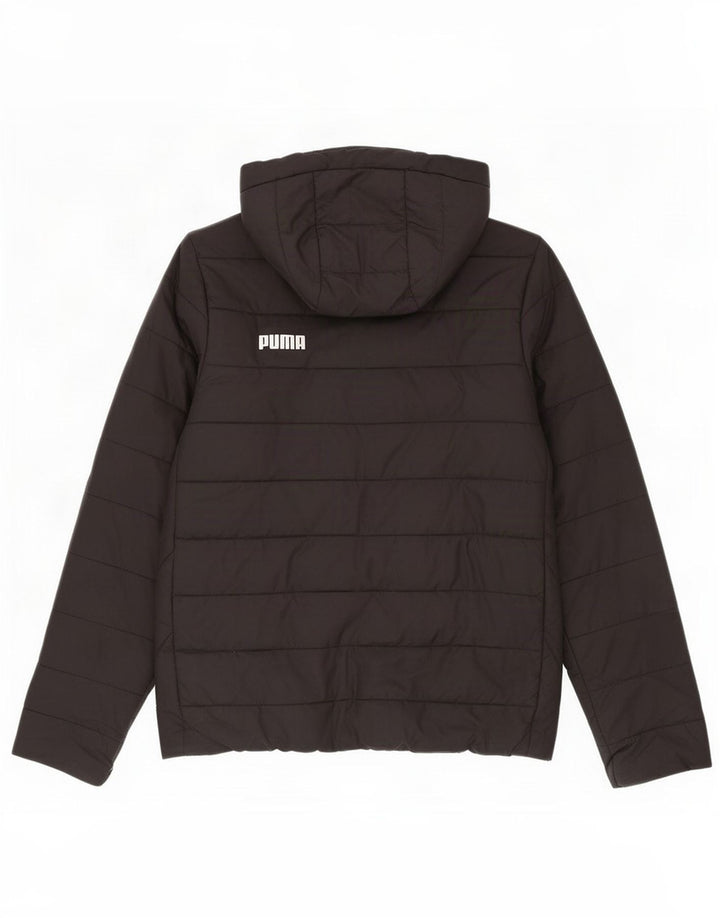 Puma hættejakke til drenge 13-14 år sort polyester