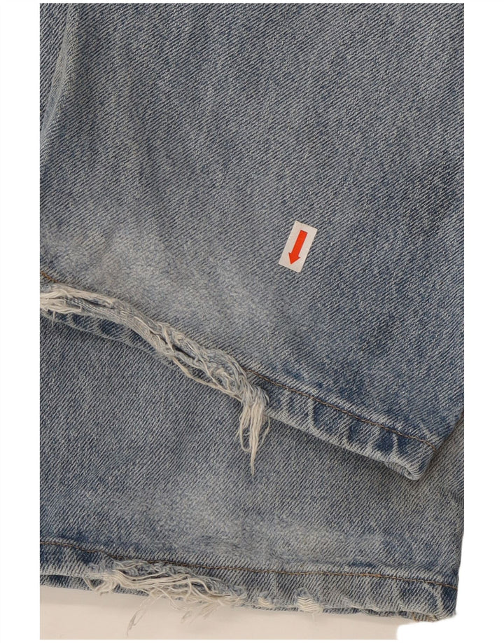 Wrangler Straight Jeans til mænd W36 L29 blå bomuld