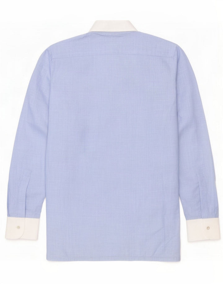St. Bernard Herreskjorte Størrelse 15 38 Medium Blå Polyester