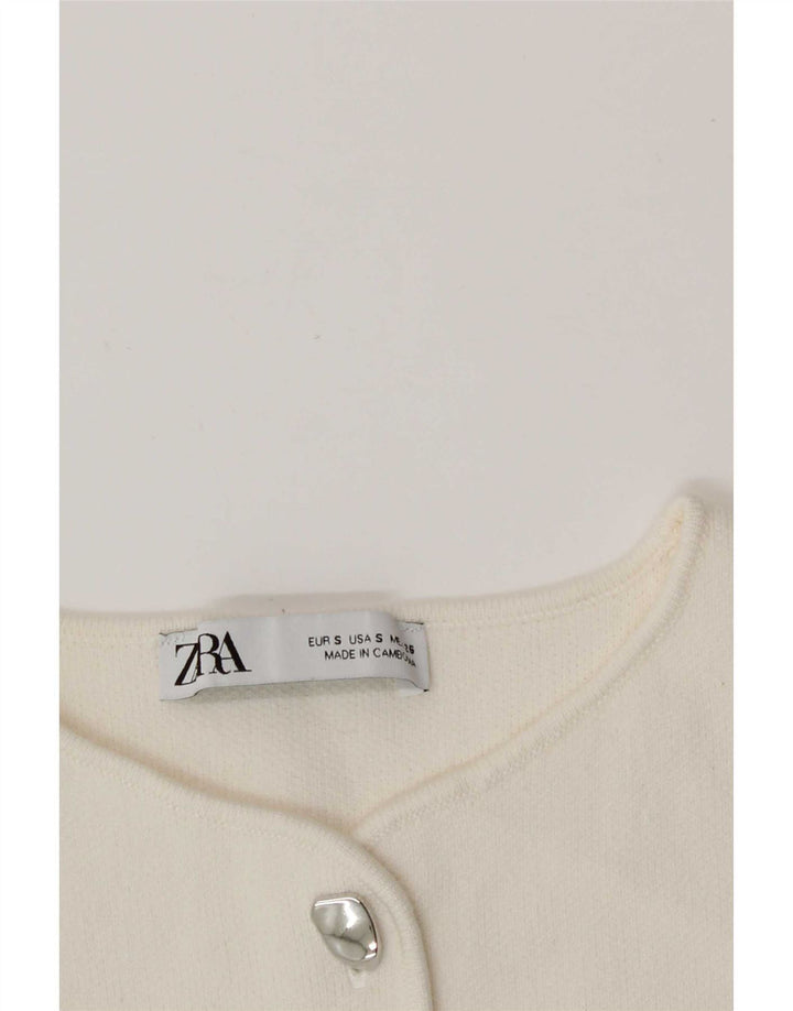 Zara Damevest UK 8 Small White