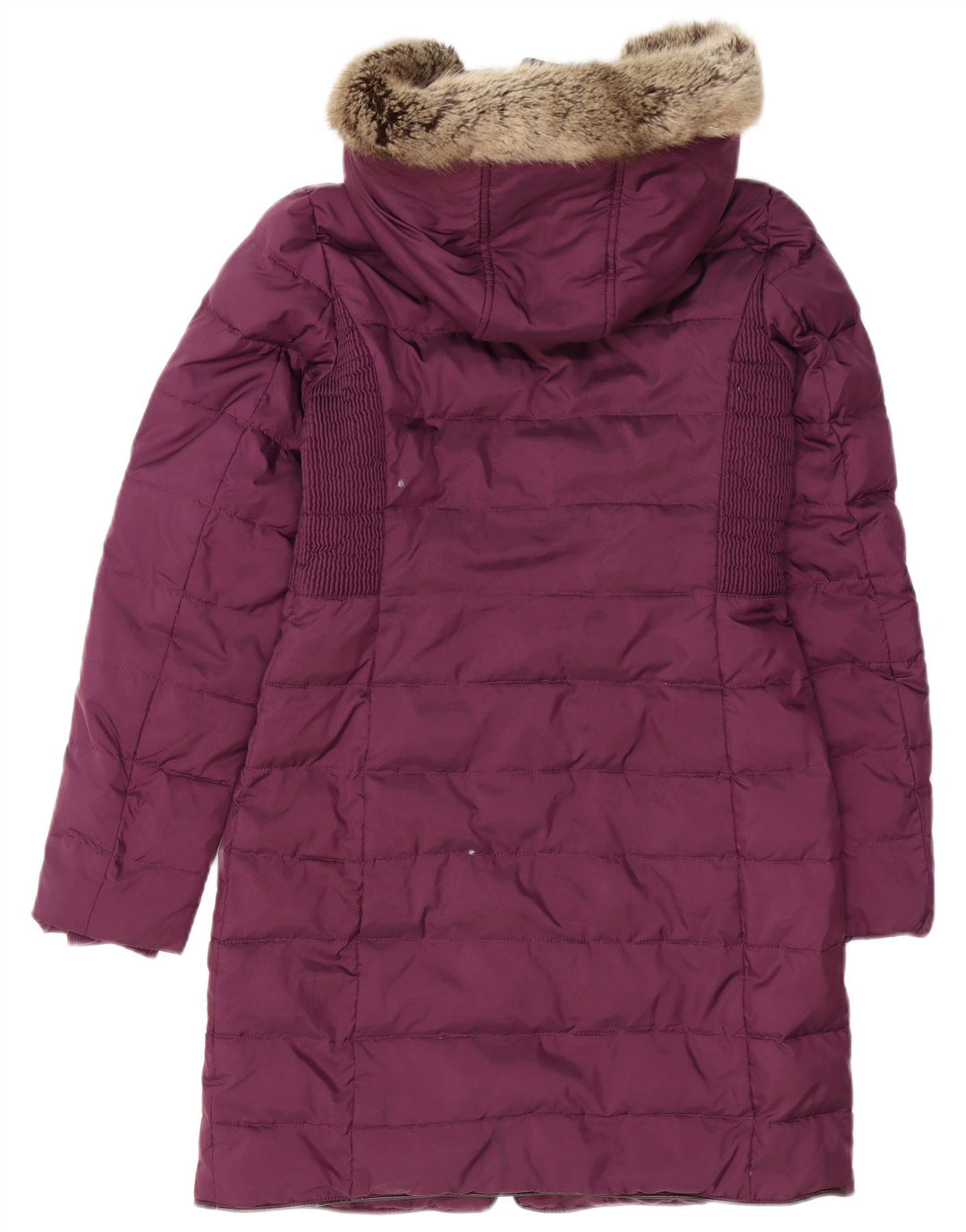JOULES Womens Oversized hættepolstret frakke UK 8 Lille lilla polyester