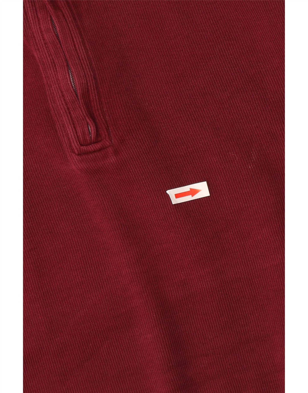 Marks & Spencer Herre Blue Harbor Sweatshirt Jumper Medium Burgundy