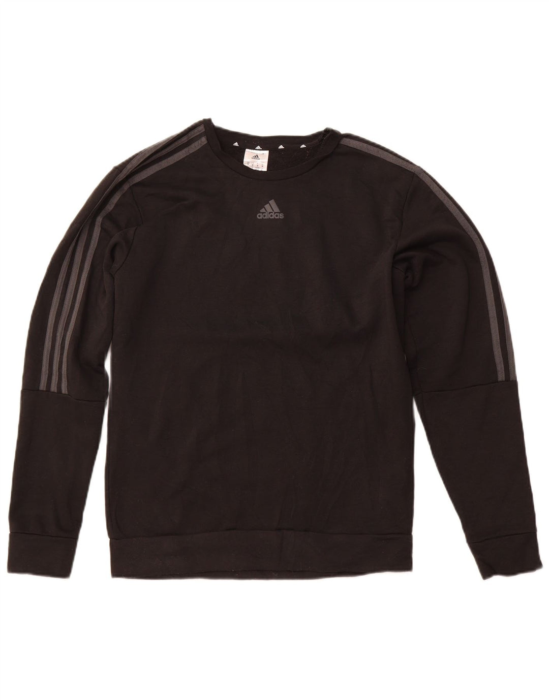 ADIDAS Sweatshirt til mænd, medium sort polyester