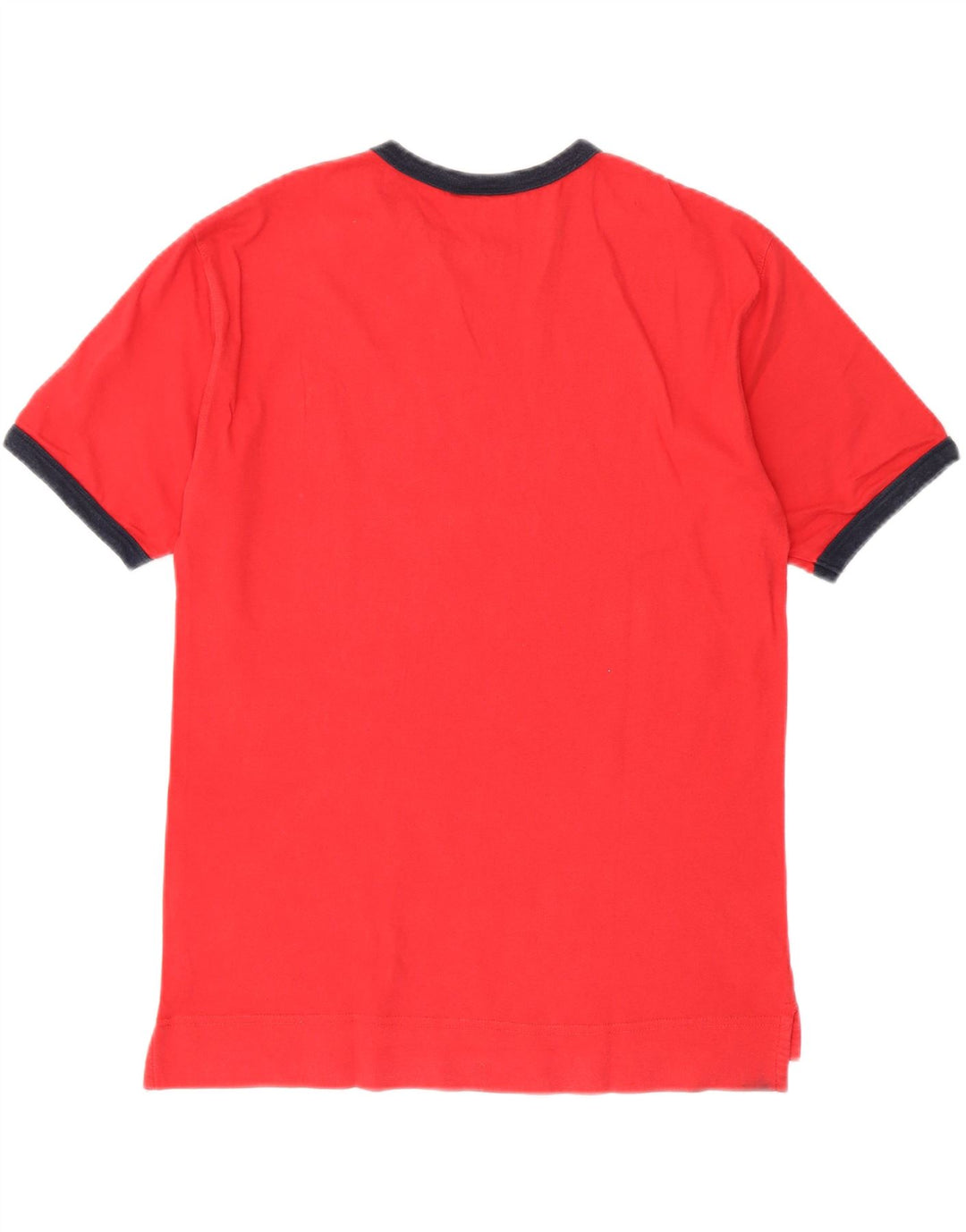 ASICS Mens Graphic T-Shirt Top Small Red Cotton