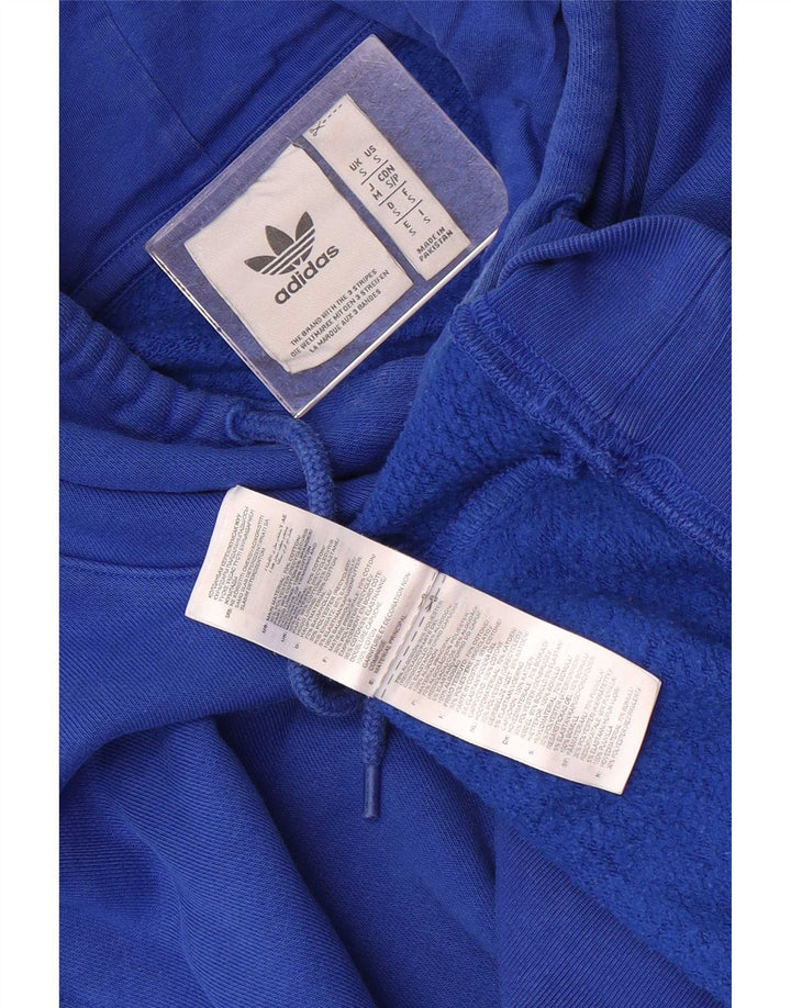 Adidas Hættetrøje til mænd, lille blå bomuld