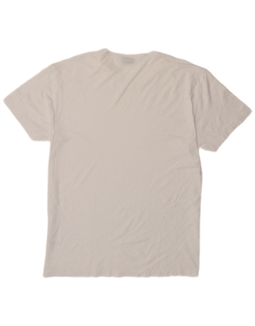 Fila Herre T-Shirt Top 2XL Hvid Bomuld