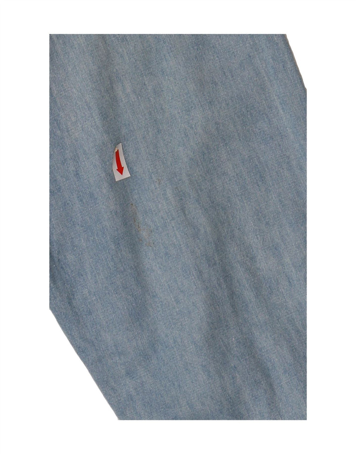 LEVI'S Mens Denim Shirt Medium Blue Cotton Vintage Levi's and Second-Hand Levi's from Messina Hembry 
