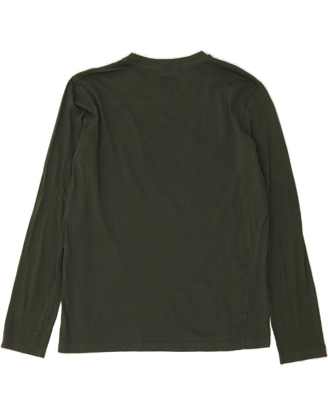 CARRERA Mens Graphic Top Long Sleeve Medium Green Cotton Vintage Carrera and Second-Hand Carrera from Messina Hembry 