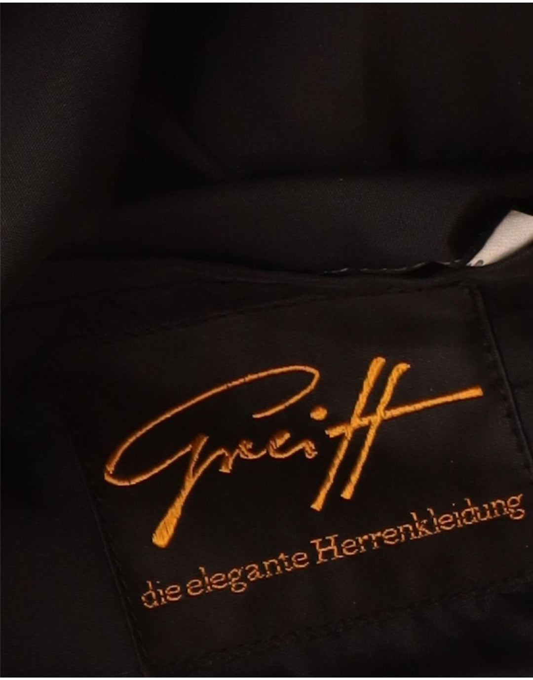 Vintage Herre 1-knap blazerjakke EU 50 Large Black New Wool
