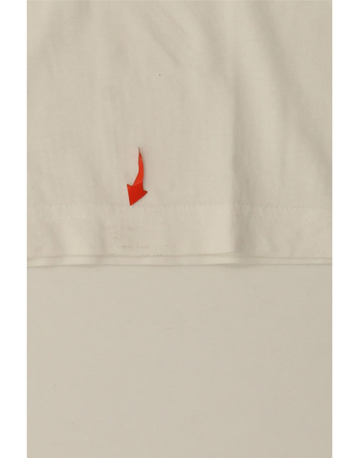 Puma Herre Grafisk T-Shirt Top Stor Hvid