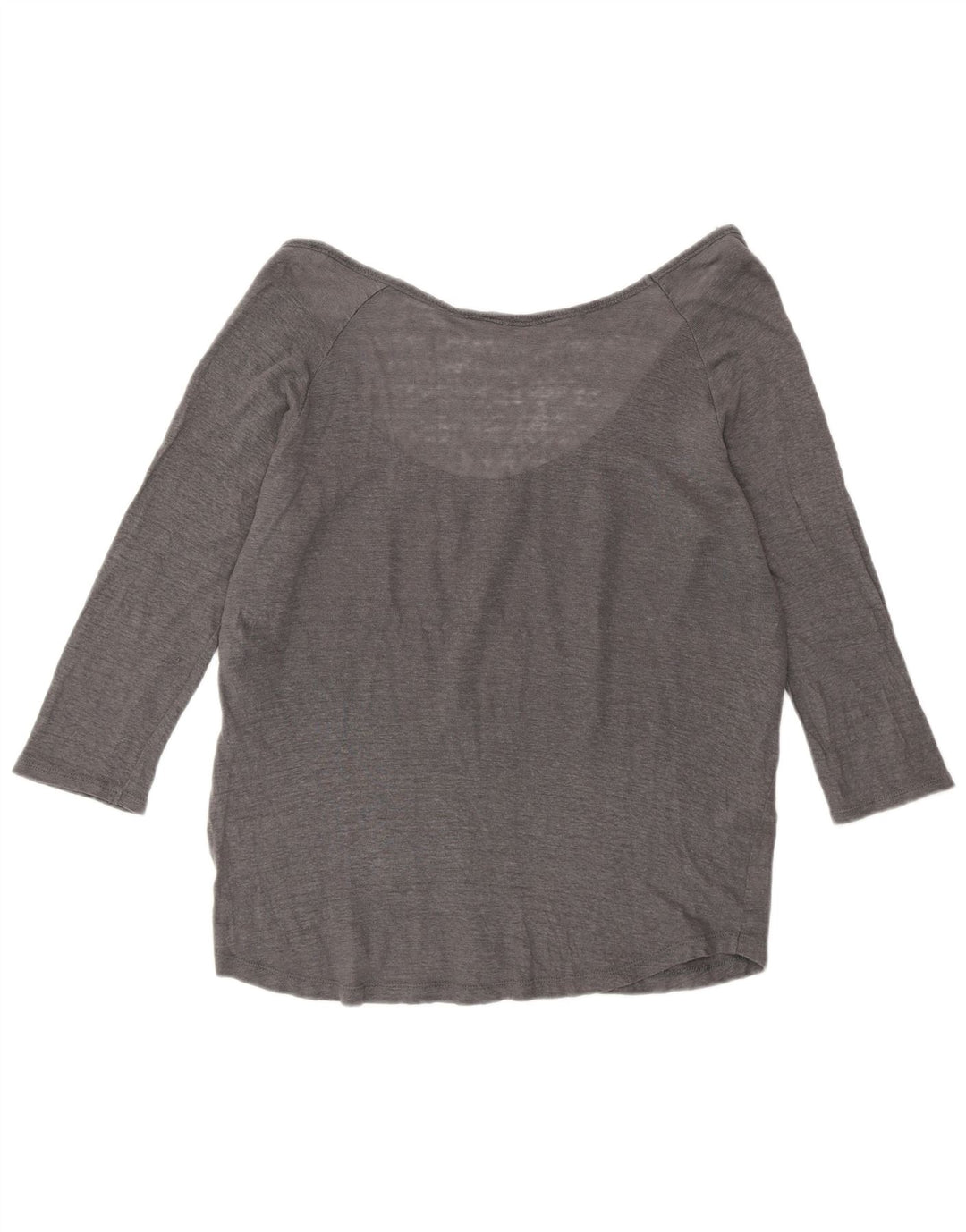 Zara Dame Top 3/4 ærme UK 16 Large Grå