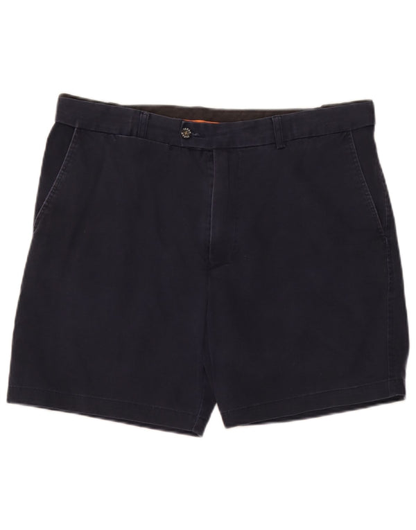 Farah Herre Klassiske Chino Shorts W36 Large Navy Blue