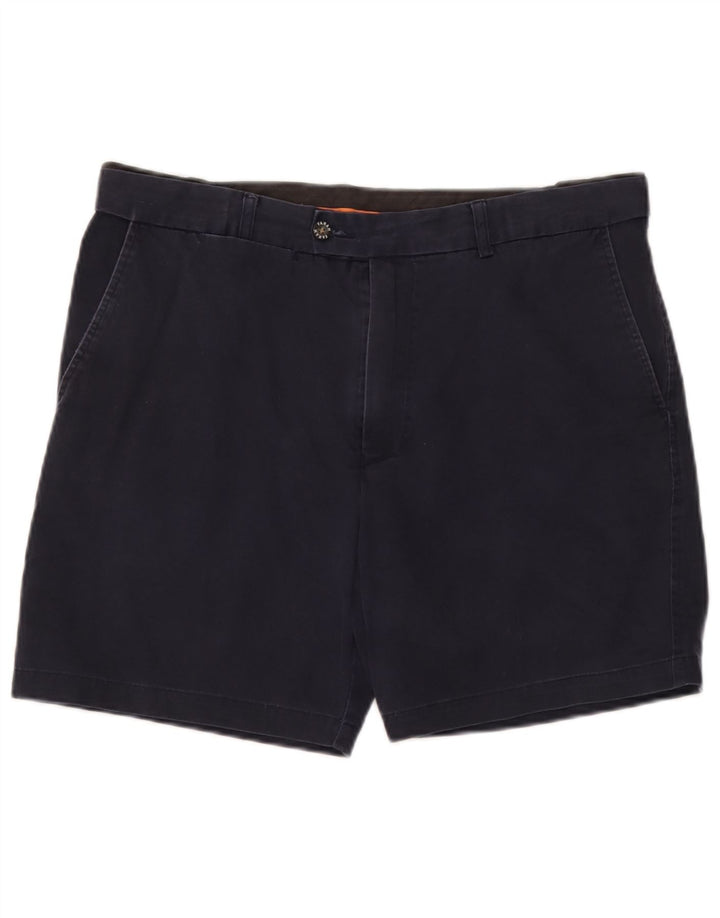 Farah Herre Klassiske Chino Shorts W36 Large Navy Blue