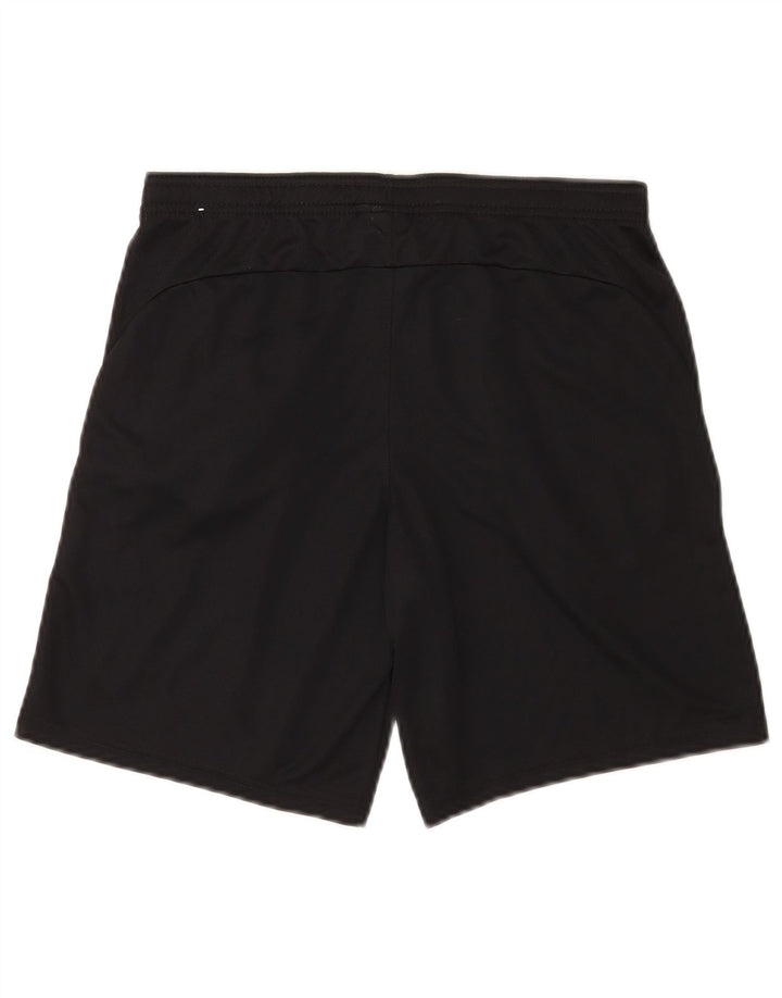 Nike Herre grafiske sportsshorts Små sorte polyestersports