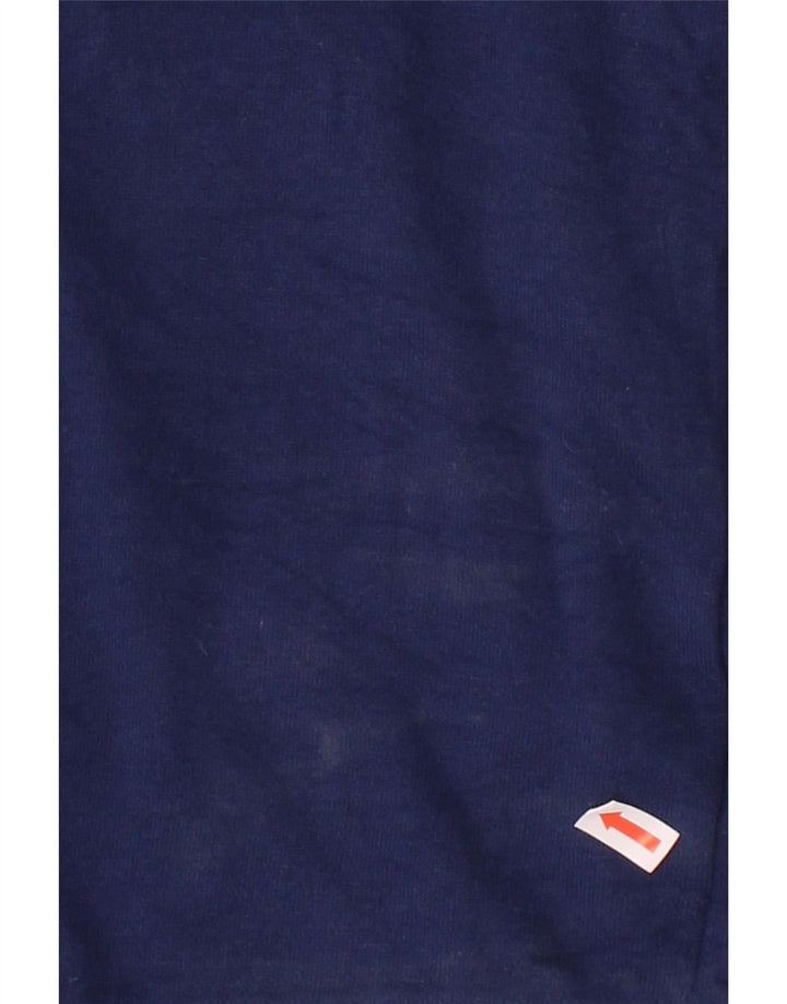 TOMMY HILFIGER Womens Sweatshirt Jumper UK 14 Medium Navy Blue Cotton Vintage Tommy Hilfiger and Second-Hand Tommy Hilfiger from Messina Hembry 