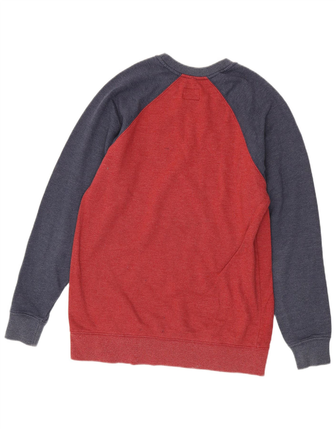 VANS Sweatshirt til mænd Lille rød Colourblock Bomuld