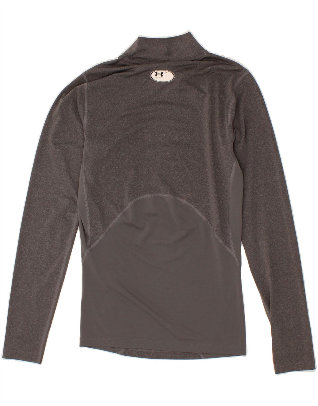 UNDER ARMOUR Womens Heat Gear Pullover Tracksuit Top UK 12 Medium Grey Vintage Under Armour and Second-Hand Under Armour from Messina Hembry 