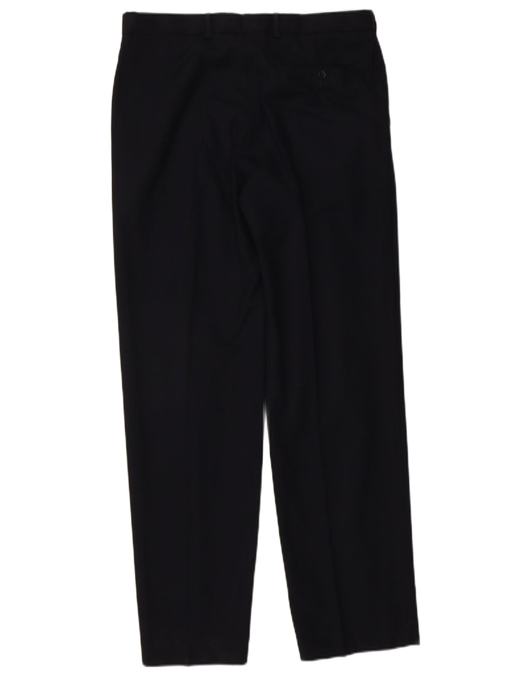 Marks & Spencer Herre Pegged Regular Fit Suit Bukser W34 L33 Marineblå