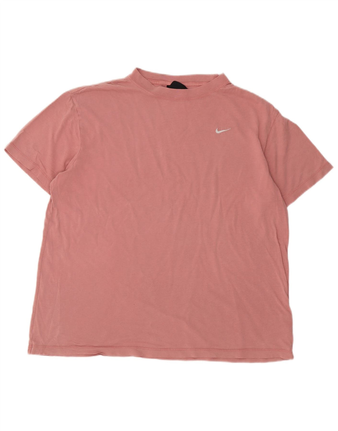 Nike Herre T-shirt Top Medium Pink Bomuld