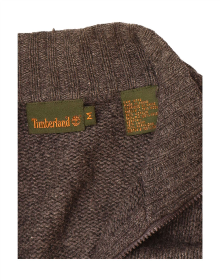 Timberland Herre cardigan sweater mellemgrå uld