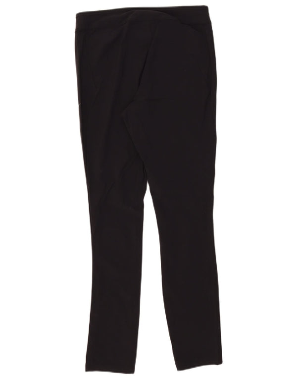 Nike Dame Dri Fit Leggings UK 14 Medium Sort Nylon
