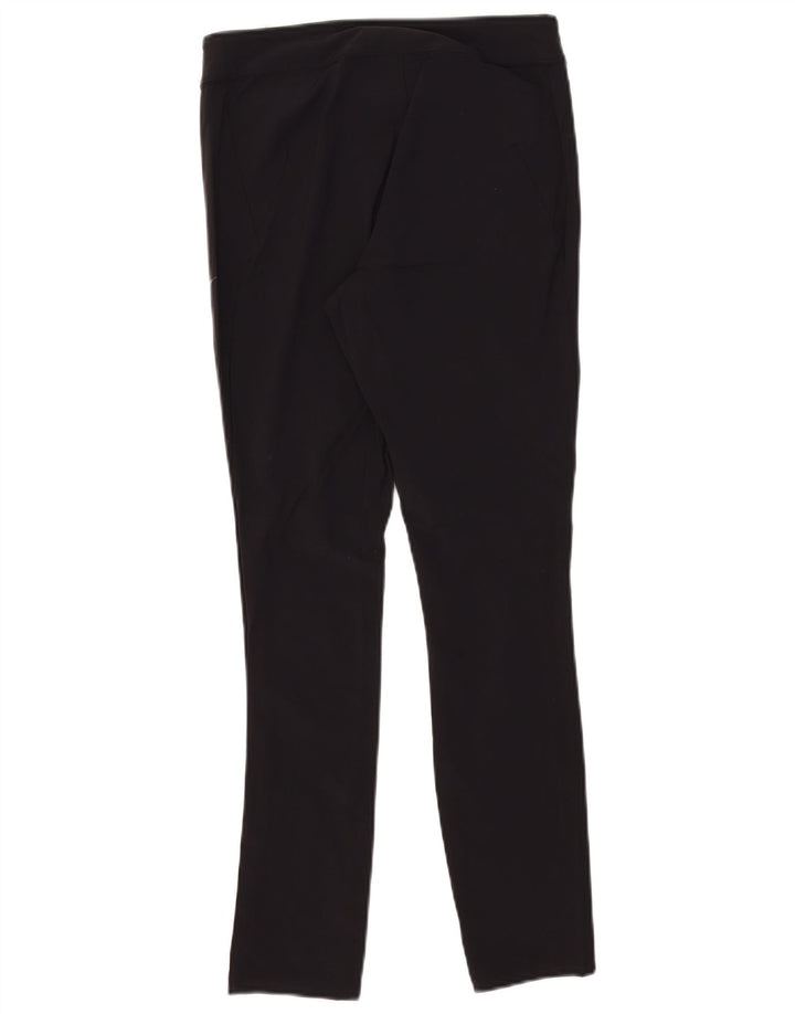 Nike Dame Dri Fit Leggings UK 14 Medium Sort Nylon